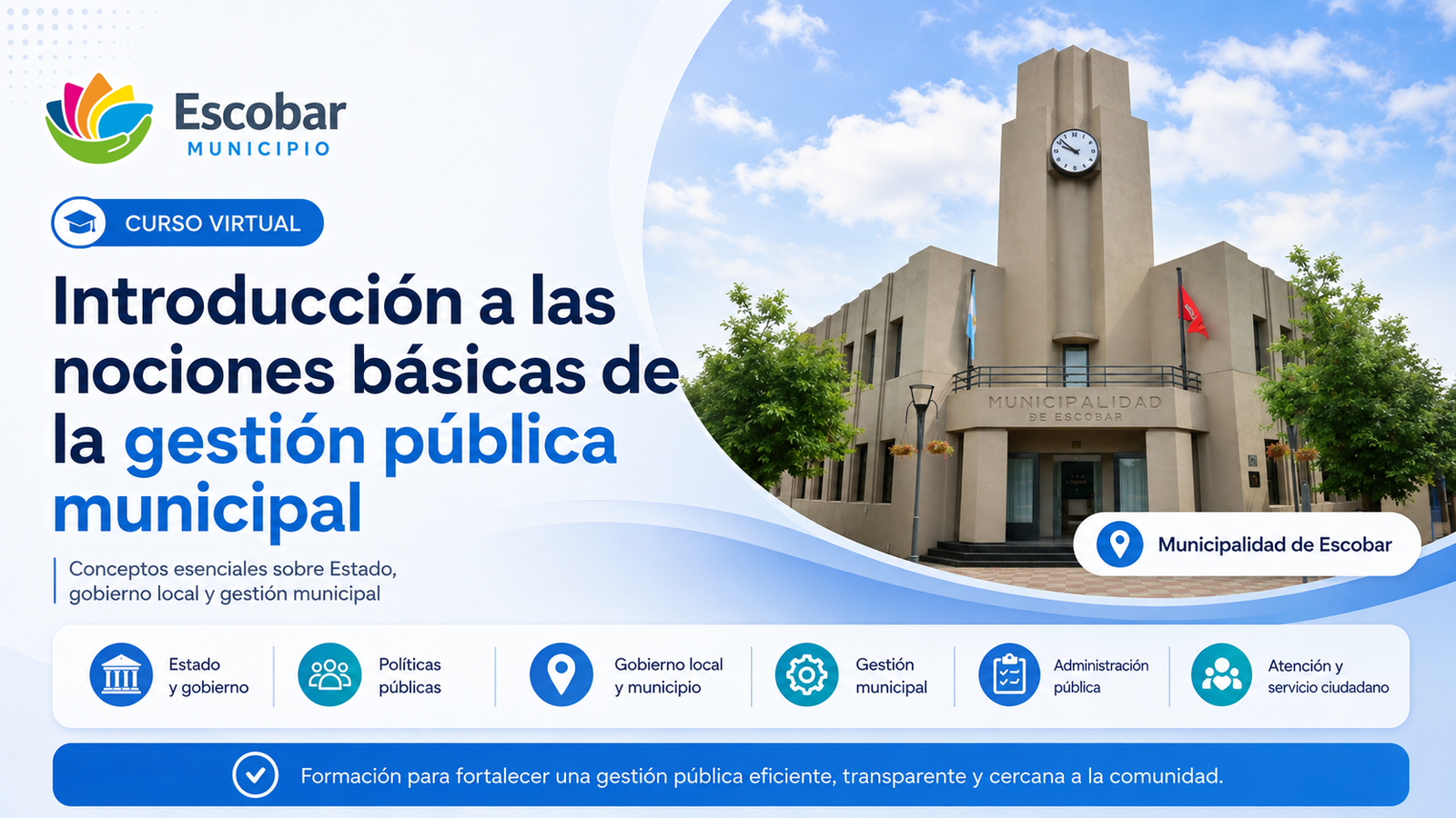 Introducción a las nociones básicas de la gestión pública municipal