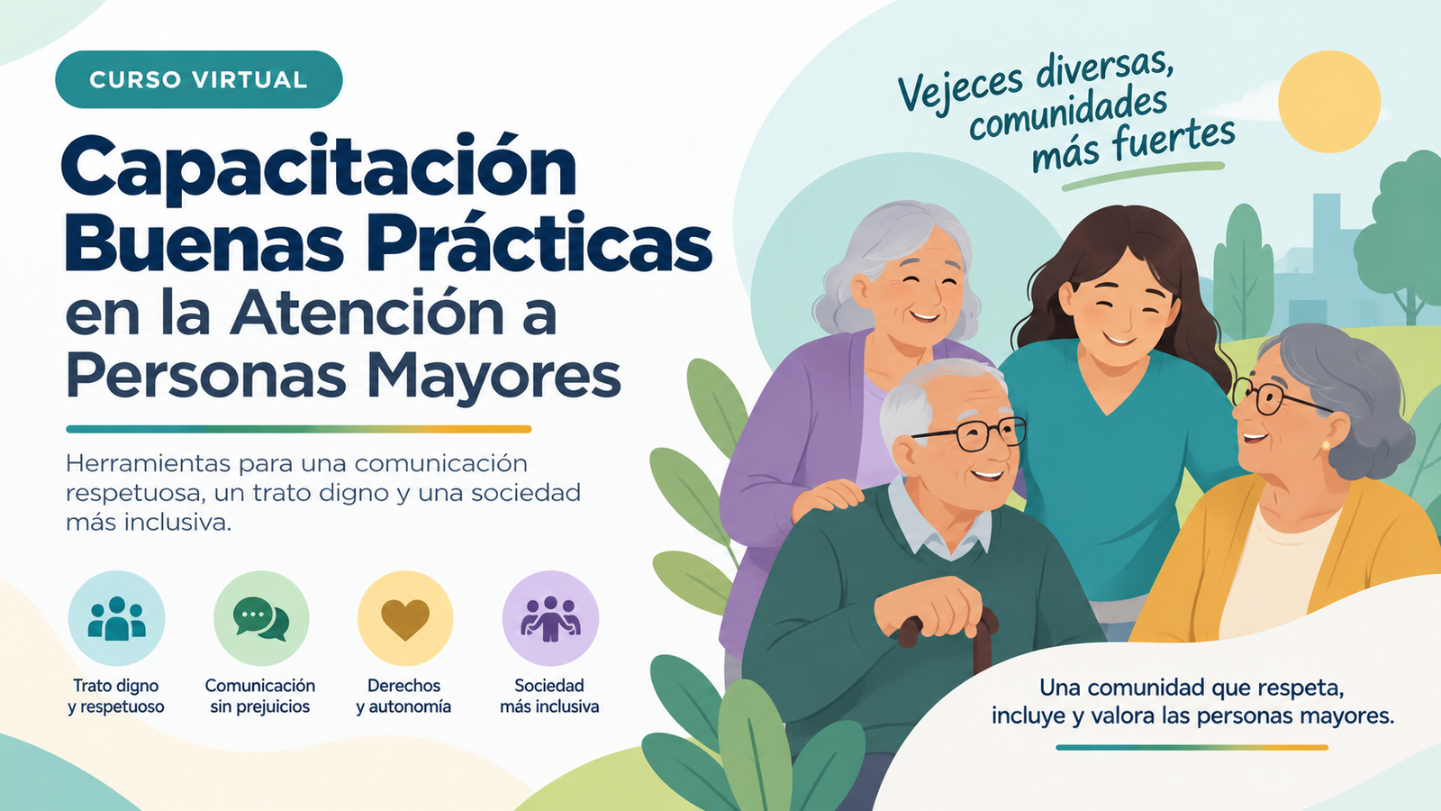 Capacitación Buenas Prácticas en la Atención a Personas Mayores